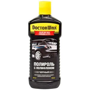 Черный полироль Doctor Wax DW8401