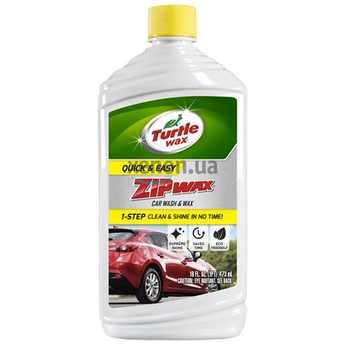 Turtle Wax Zip Wax Liquid Car Wash & Wax Quick & Easy​ T-75A